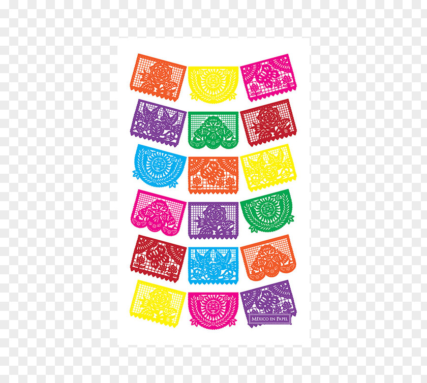 Papel Picadp Paper Line Font PNG