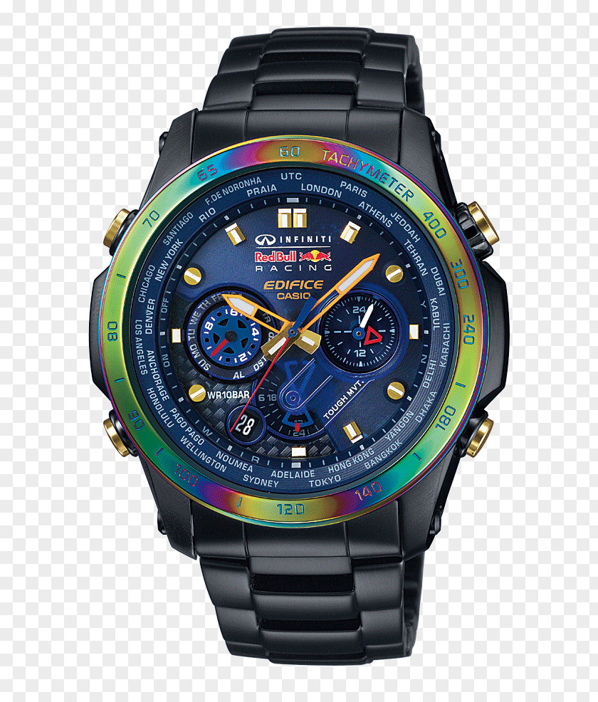 Watch Red Bull Racing Casio Edifice PNG