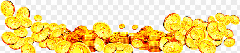 Gold Money Background Material Icon PNG