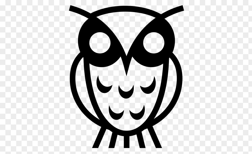 Owl Line Art Clip PNG