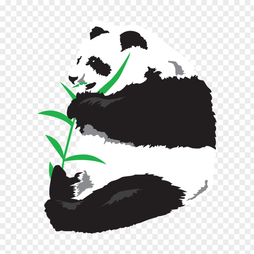 Panda Sichuan Giant Sanctuaries Bamboo Red PNG