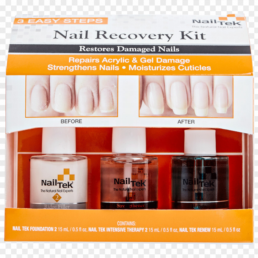 Beauty Nail Tek Restore Damaged Nails Kit II Intensive Therapy Recovery Foundation PNG