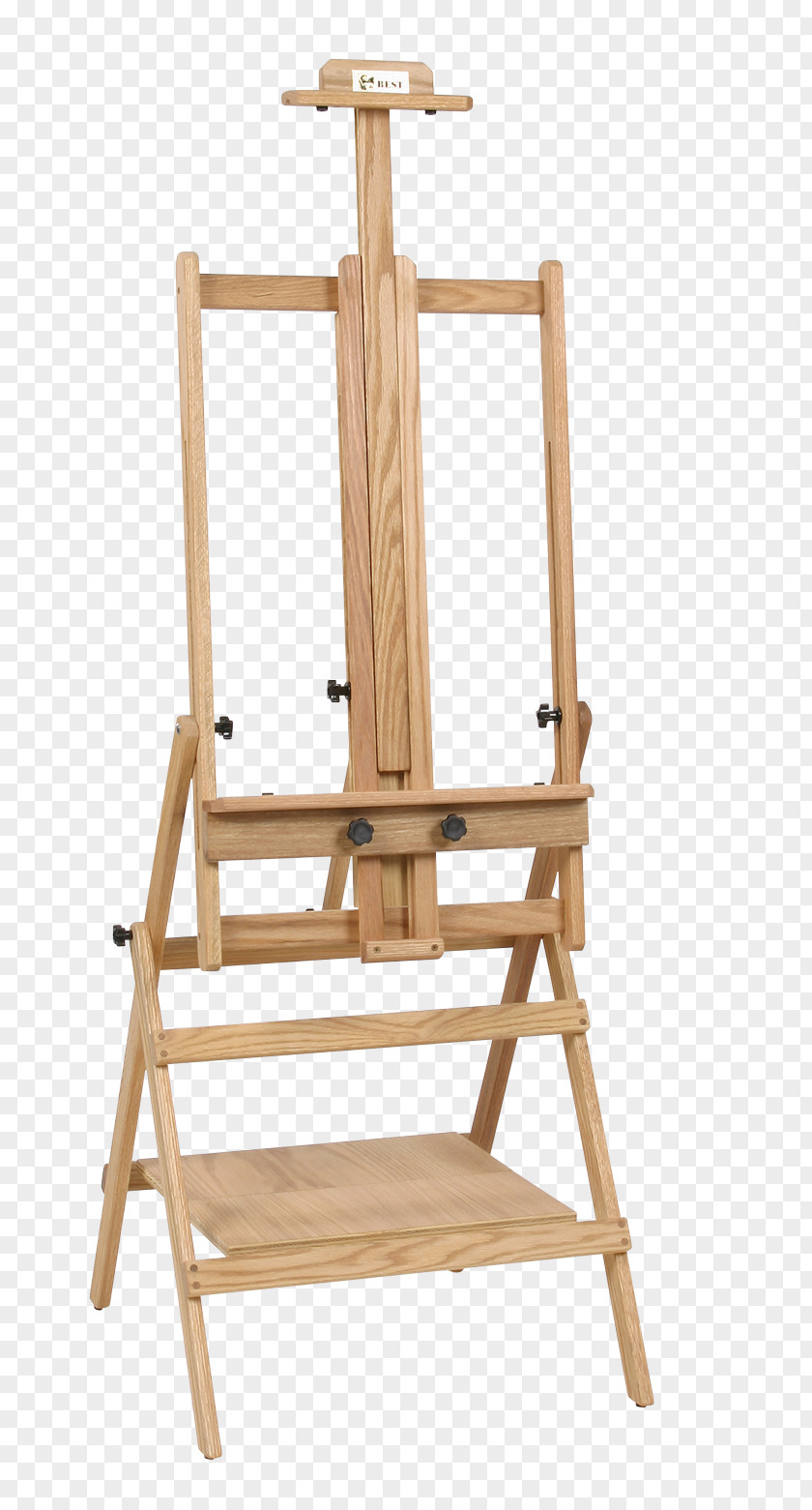 Canvas Easel Oil Painting Artist PNG