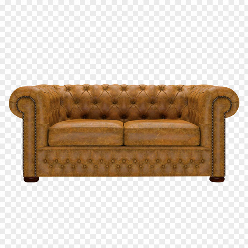 Chesterfield Loveseat Couch Linwood Furniture PNG