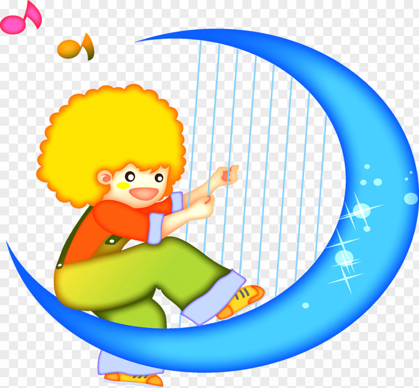 Children Musical Instruments Cartoon Illustration PNG