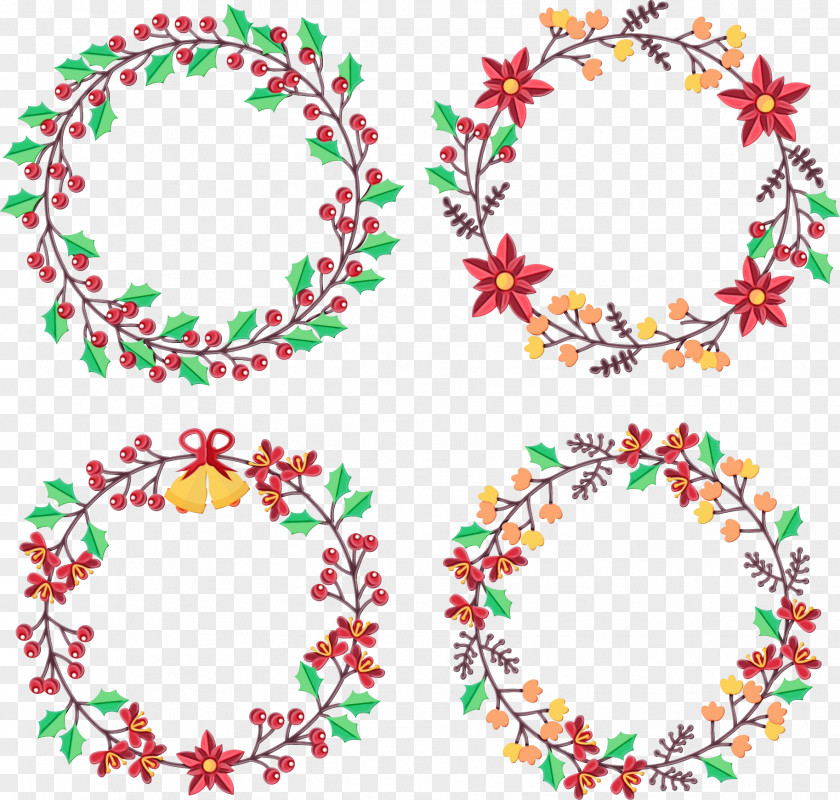 Holiday Ornament Sticker Clip Art Circle Pattern PNG