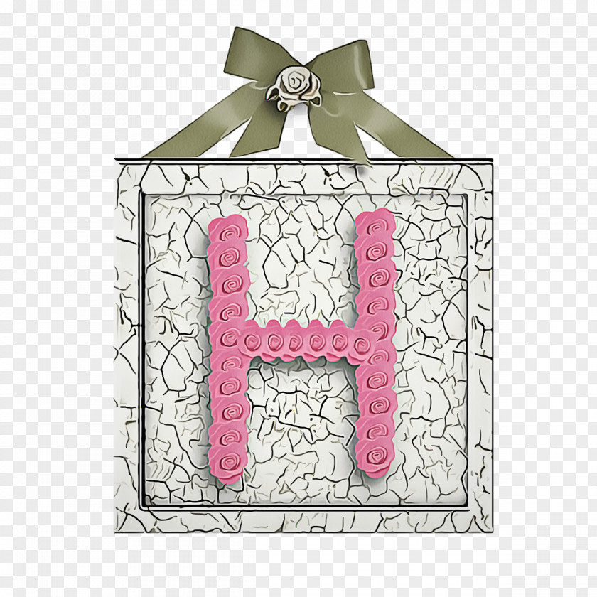 Ribbon Pink Christmas Ornament PNG