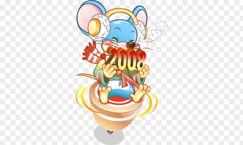 2008 Mickey Mouse Cartoon Characters Illustration PNG
