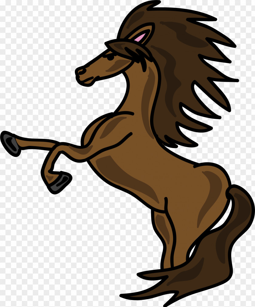 Creature American Paint Horse Arabian Pony Black Clip Art PNG