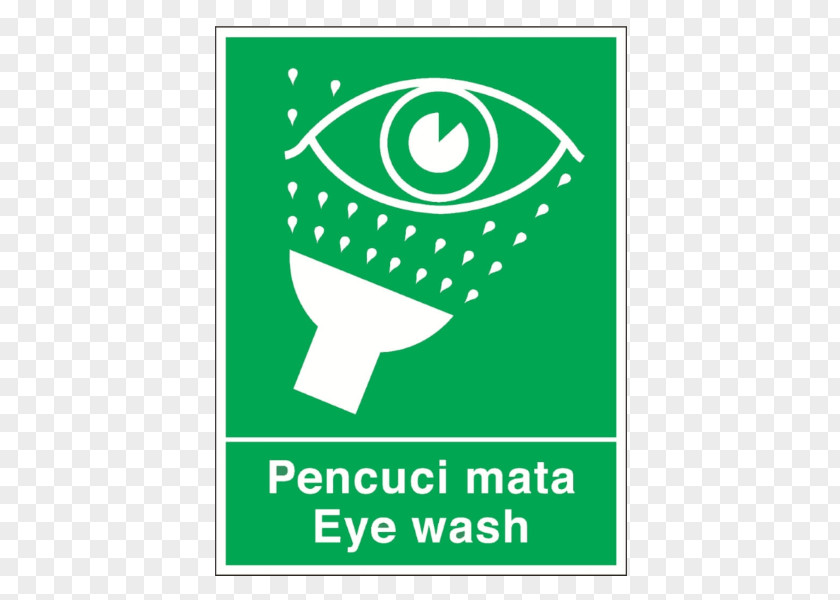 Eye Eyewash Station Sign First Aid Supplies PNG
