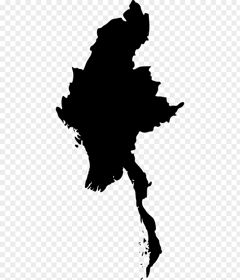 Flag Burma Of Myanmar Map PNG