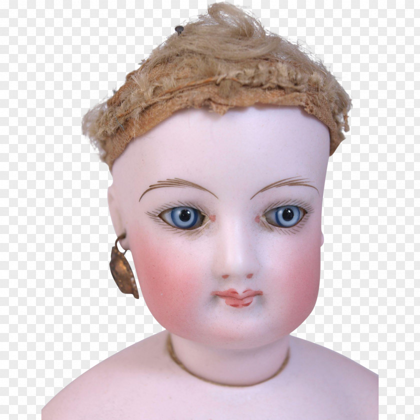 French Fashion Doll Eyebrow Forehead PNG
