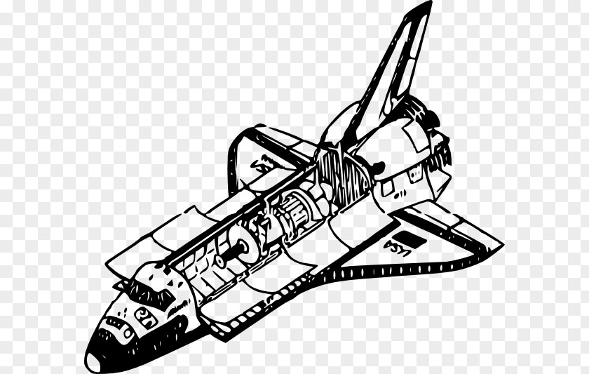 Space Shuttle Clip Art PNG