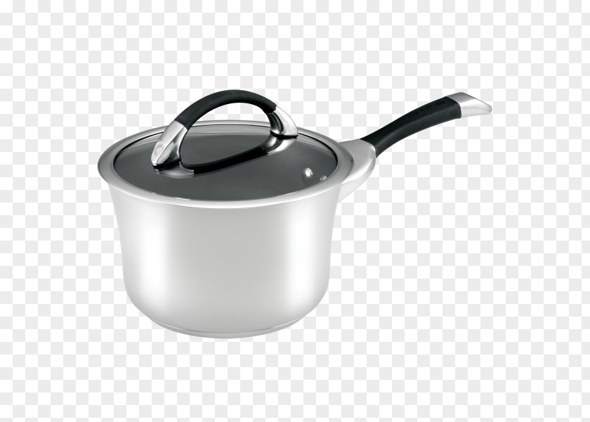 Steel Pot Circulon Frying Pan Cookware Lid Stainless PNG