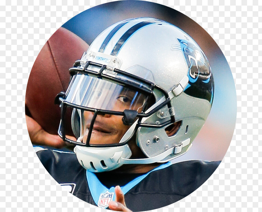 Cam Newton Super Bowl 50 Carolina Panthers American Football Helmets Protective Gear PNG