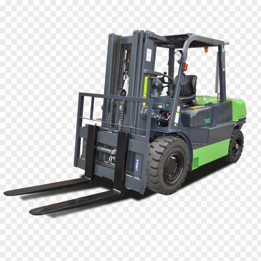 Crane Forklift Machine Material Handling Material-handling Equipment PNG