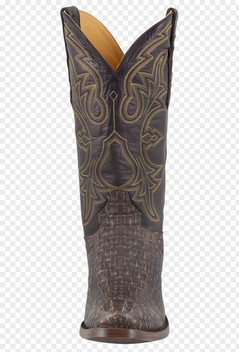 Excessive Decoration Design Without Buckle Cowboy Boot Shoe PNG
