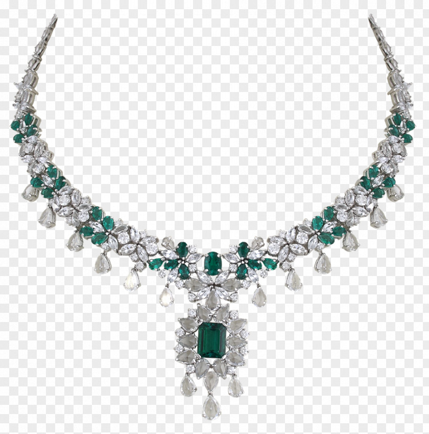 Intense Woman Face Look Emerald Jewellery Necklace Gemfields Diamond PNG