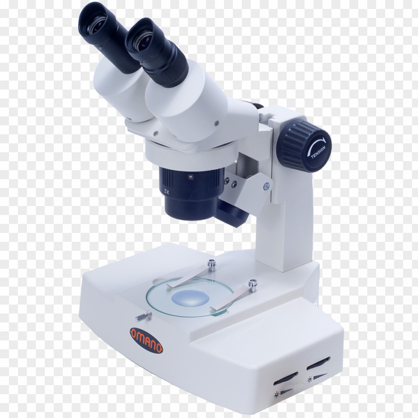 Microscope Stereo Optical 10x Stereoscopy PNG