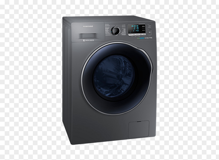 Samsung Washing Machines Clothes Dryer Home Appliance PNG