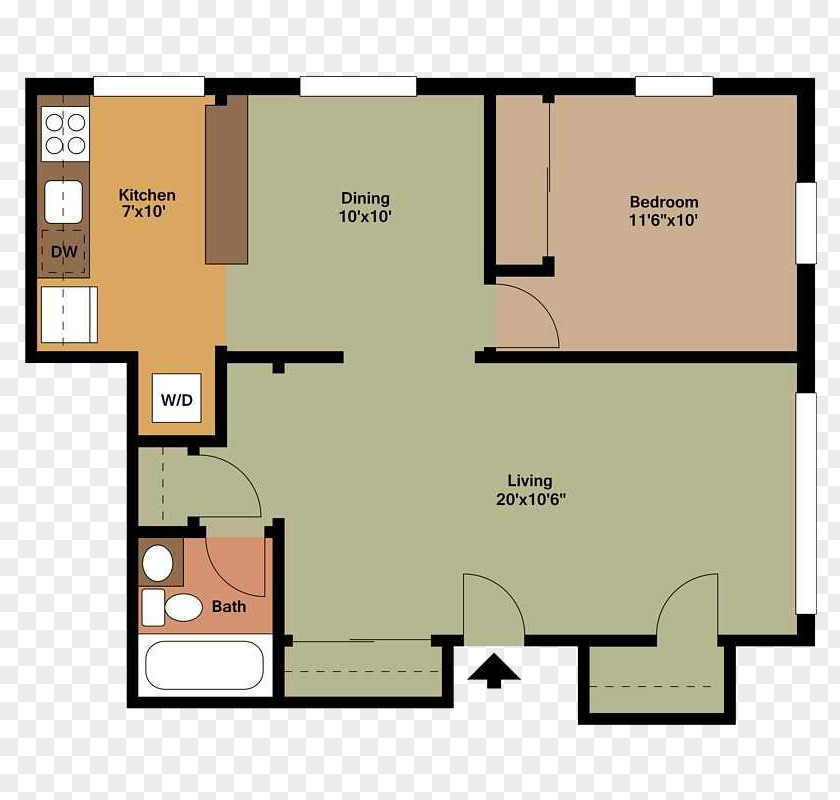 Bed Plan Floor Square Pattern PNG