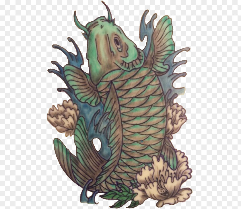 Dragon Fish Mythology Tree PNG