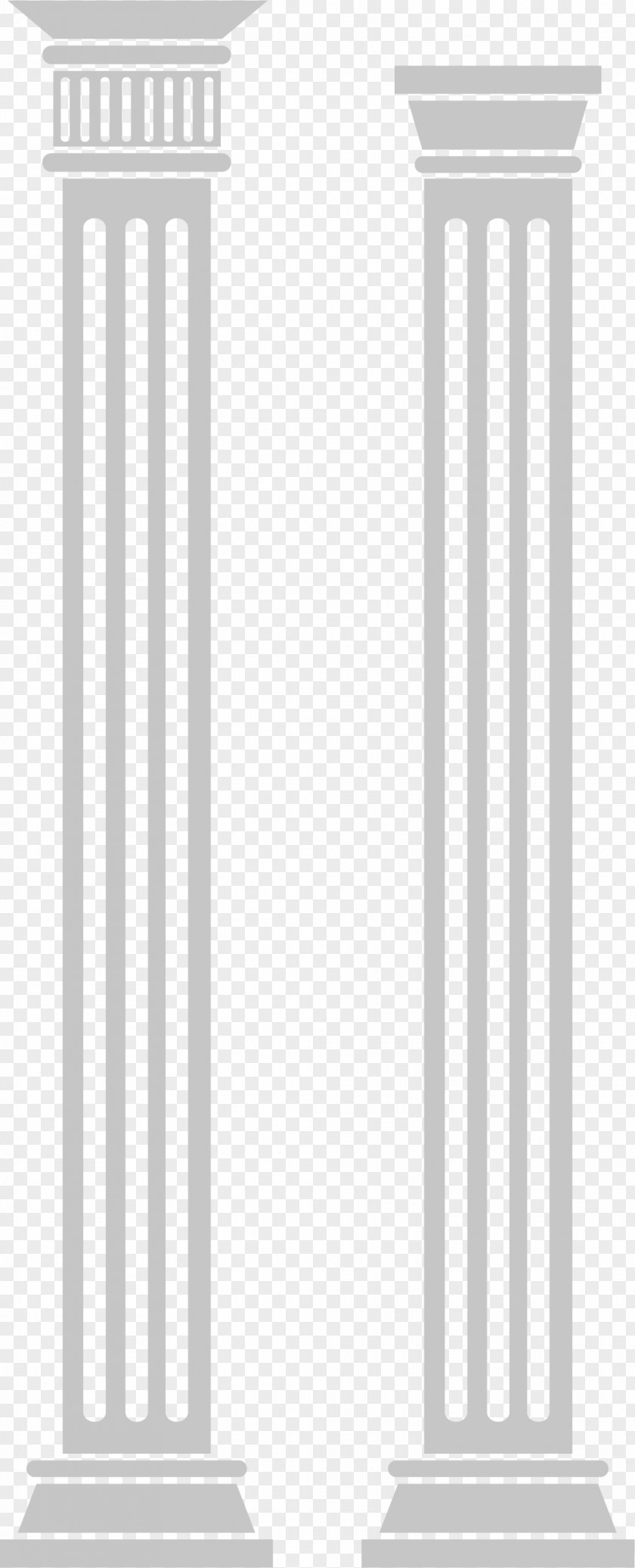 High-low Wall Column Window White Pattern PNG