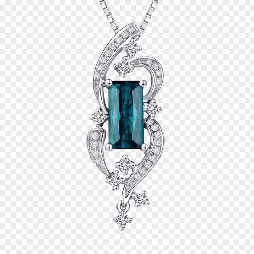 Sapphire Pendant Bali Gang Jewellery Locket PNG