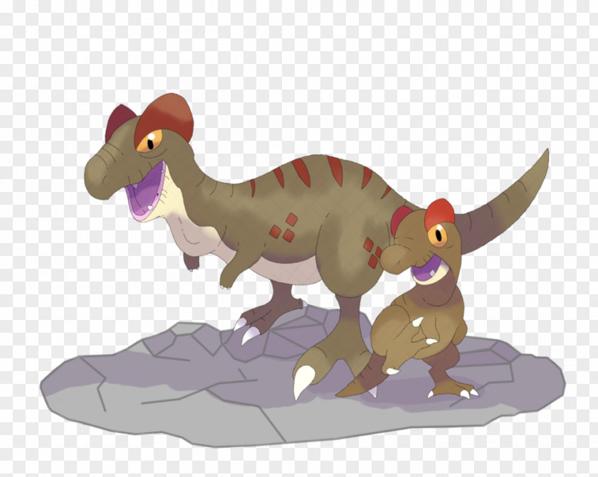 Dinos Tyrannosaurus Velociraptor Figurine Animated Cartoon PNG