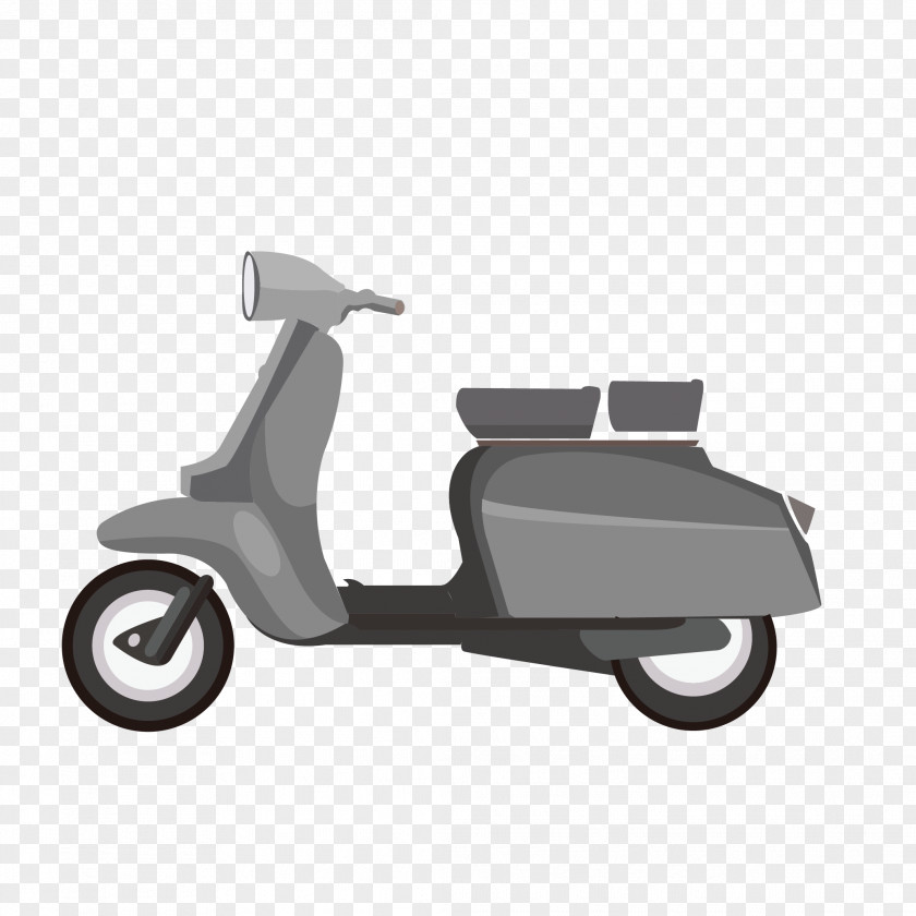 Electric Motorcycle Car Lambretta Vehicle Scooter PNG