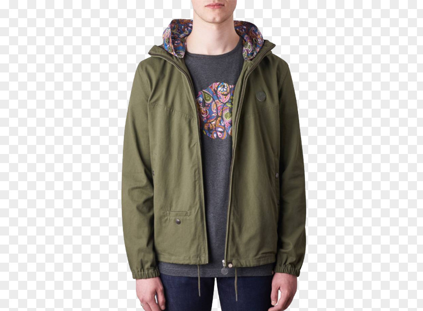 Green Jacket With Hood T-shirt Pretty Sweater PNG
