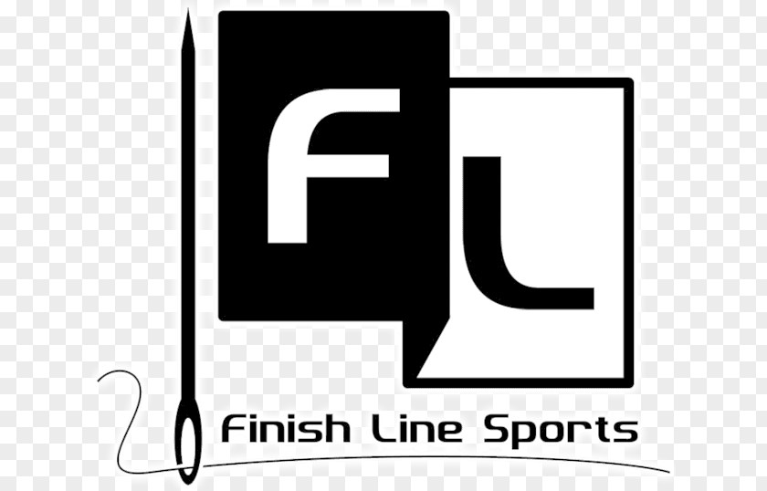 Finish Line Sports Monochrome Clip Art PNG