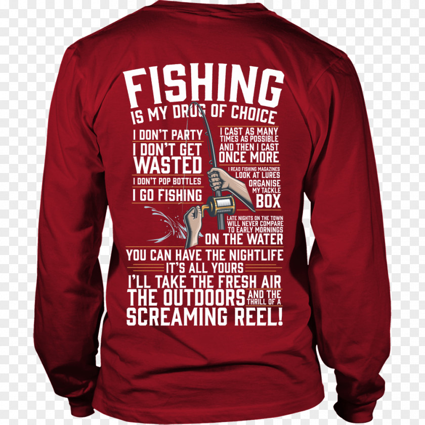 Fishing Poster Long-sleeved T-shirt Licensed Practical Nurse Nursing Hoodie PNG