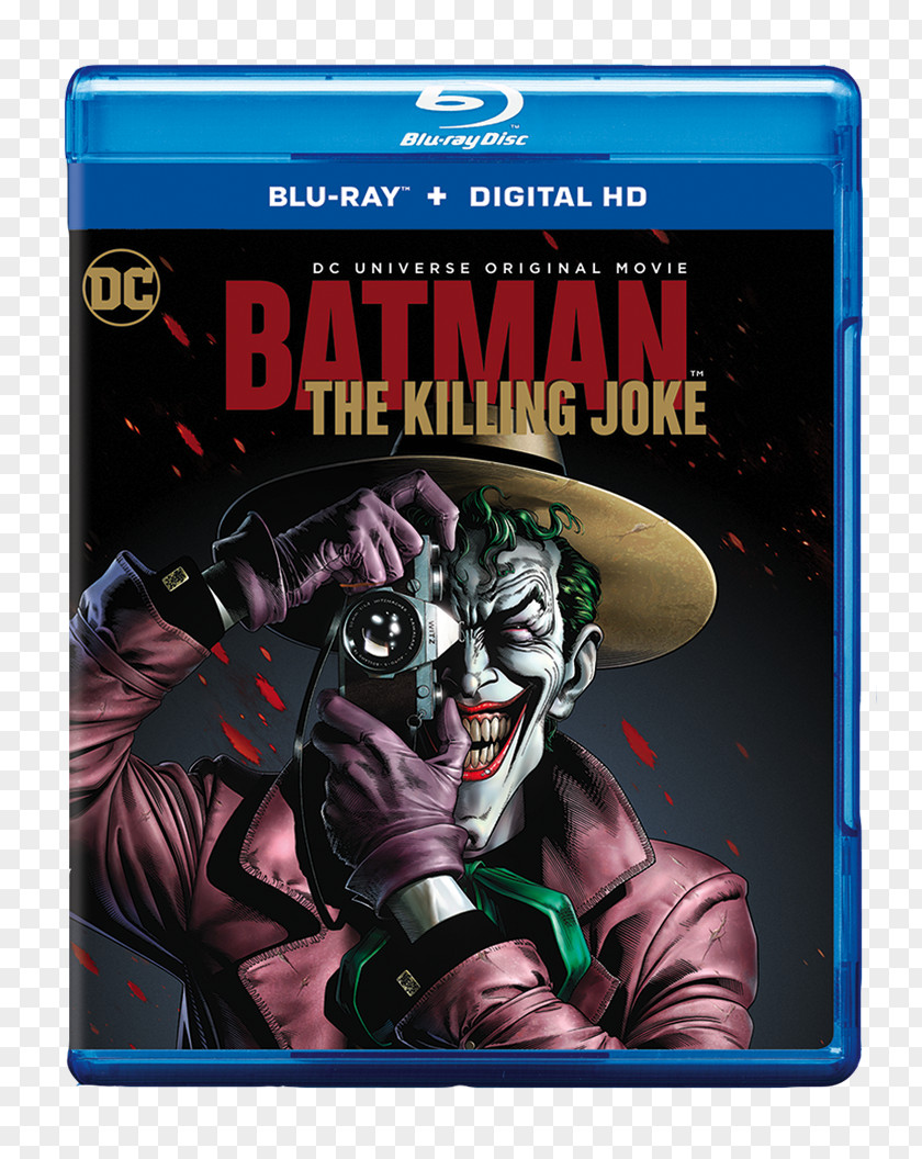 Joker Batman: The Killing Joke Blu-ray Disc Barbara Gordon PNG