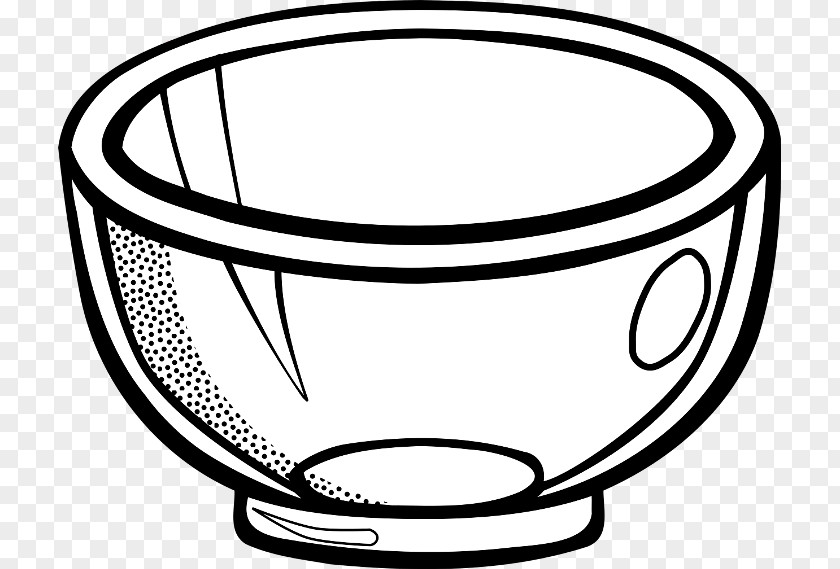 Painting Bowl Of Flour Clip Art Line Drawing Vector Graphics Illustration PNG