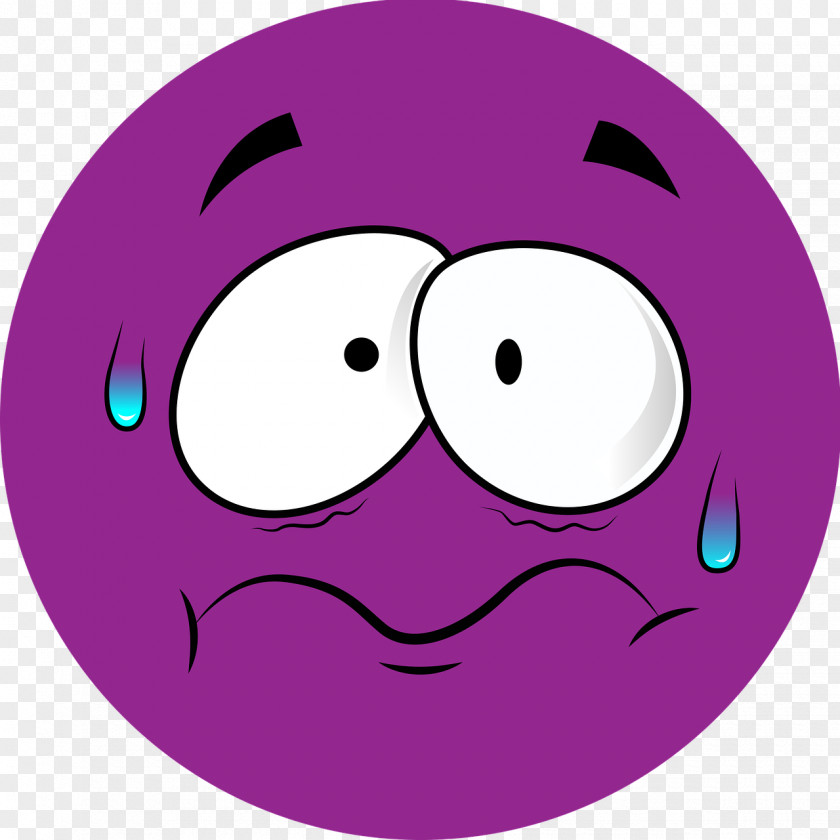 Purple Face Confusion Clip Art PNG