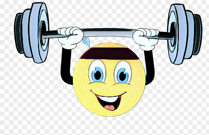 Wheel Barbell Emoticon Smile PNG