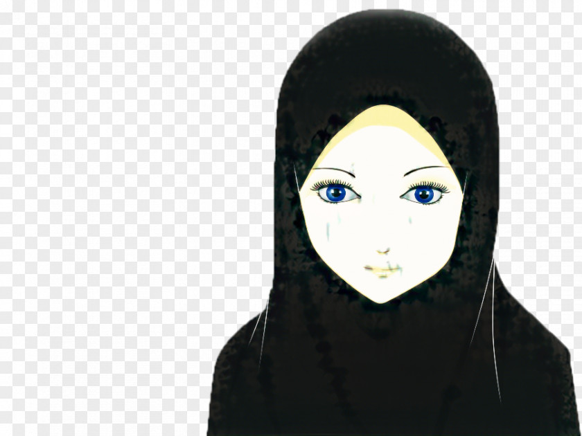 Abaya Neck Facebook Background PNG