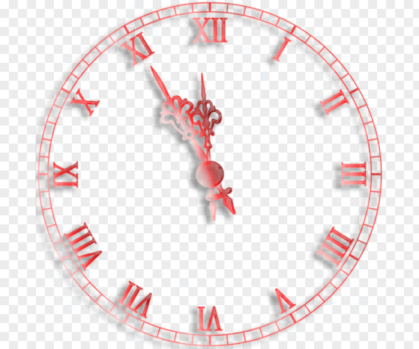 Clock Striking Face Clip Art PNG