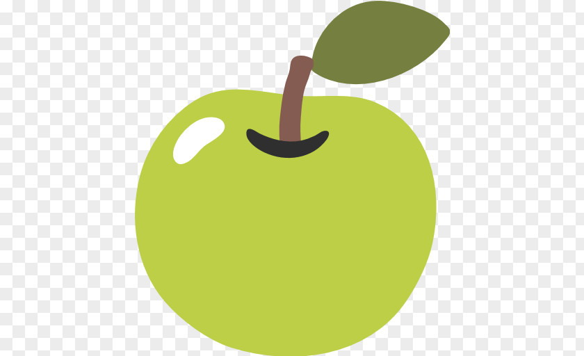 GREEN APPLE T-shirt IPhone Apple Color Emoji Sticker PNG