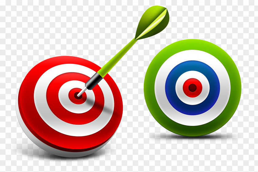 3D Darts And Target Bullseye Three-dimensional Space PNG