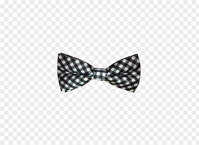 Black Bow Tie Necktie Polka Dot Check PNG