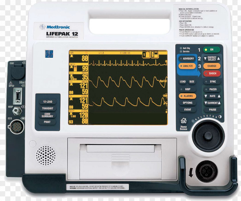 Defibrillation Lifepak Automated External Defibrillators Physio-Control Electrocardiography PNG