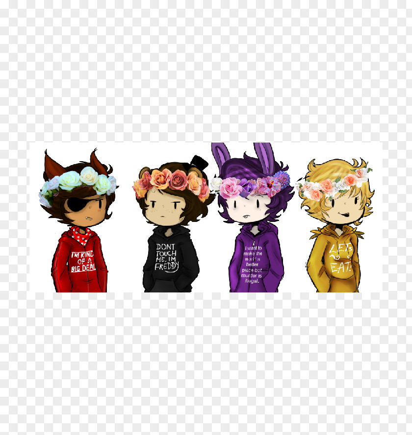 Flower Crown Five Nights At Freddy's Stuffed Animals & Cuddly Toys PNG