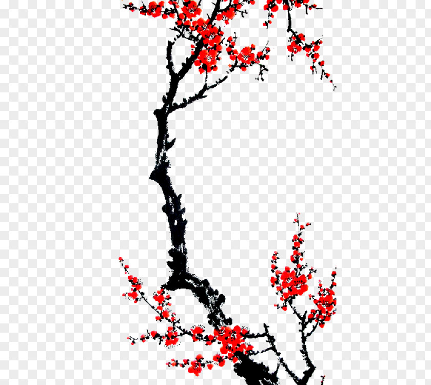 Plum Flower Blossom Download Preview PNG