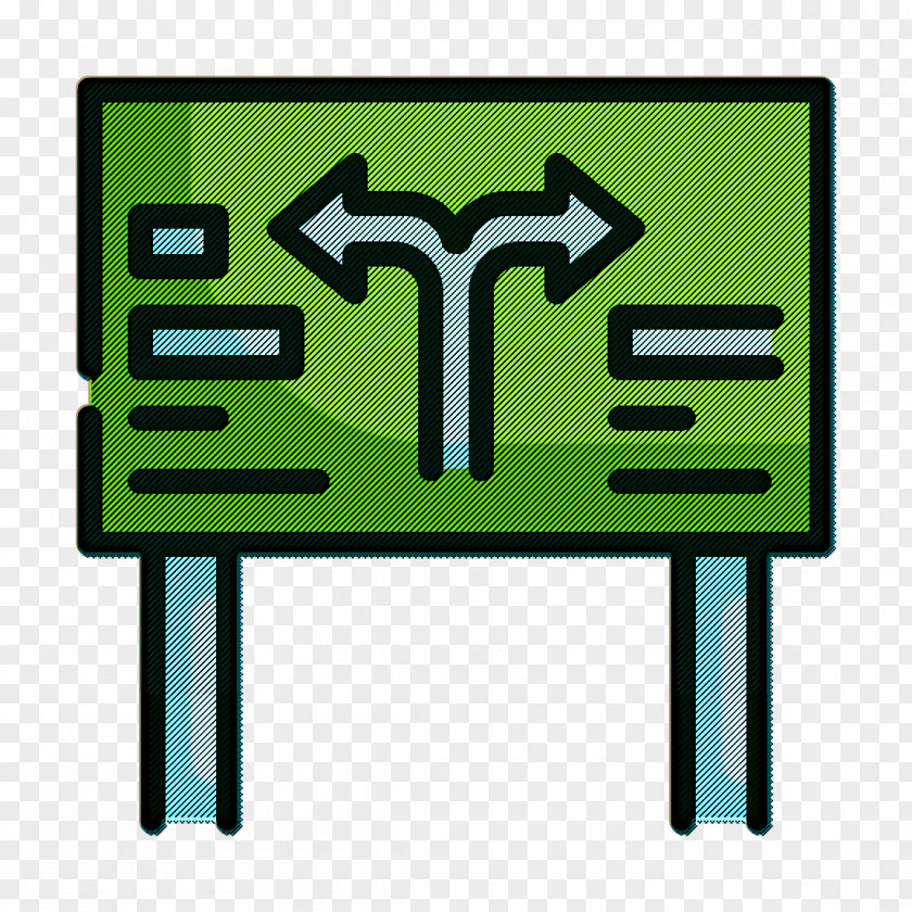 Road Sign Icon Path Travel PNG