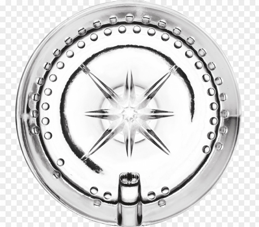 Silver Alloy Wheel Spoke Rim PNG