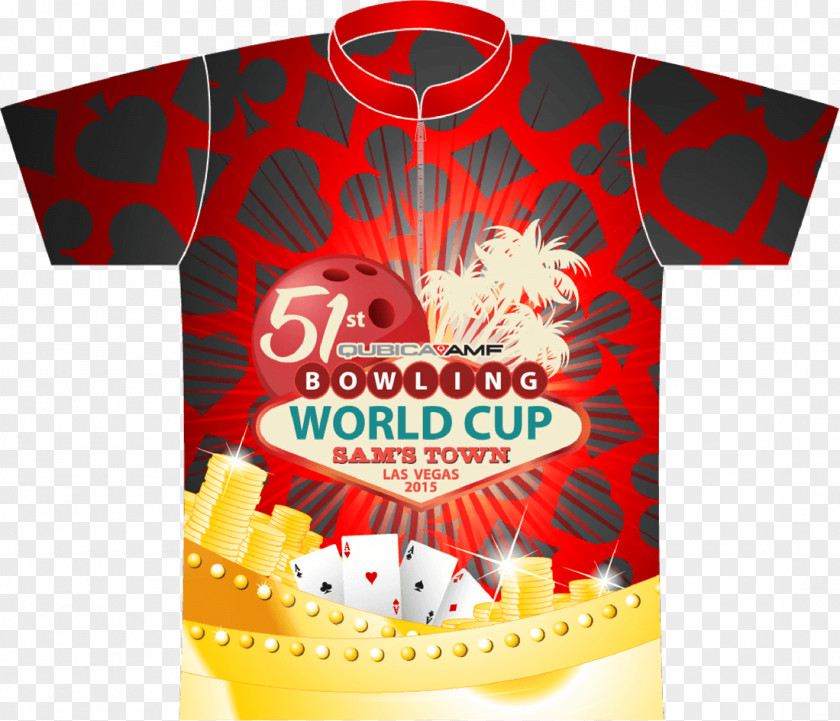 T-shirt QubicaAMF Bowling World Cup Ebonite International, Inc. Europe Logo Infusion PNG