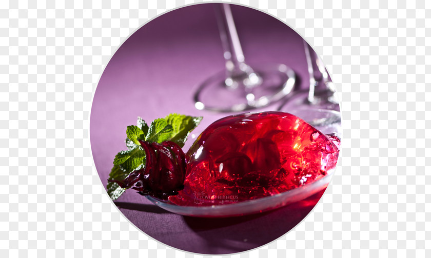 Hibiscus Wine Tea Cocktail Gelatin Champagne PNG