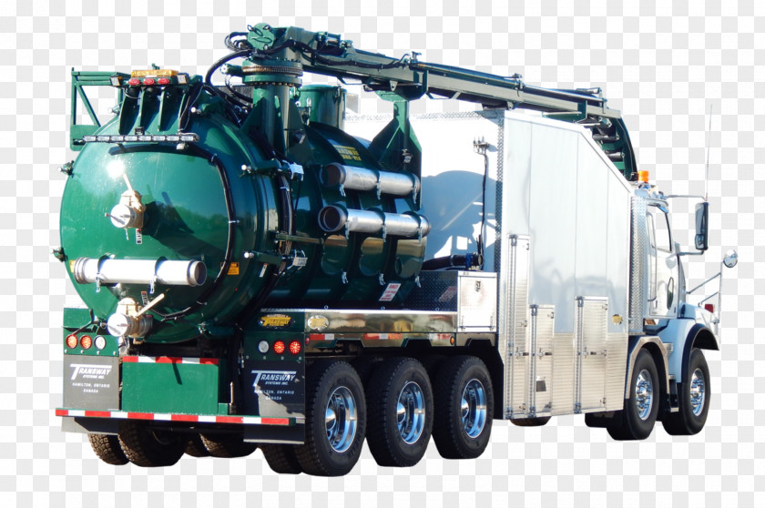 Hydro Car Vacuum Truck Suction Excavator Septic Tank PNG